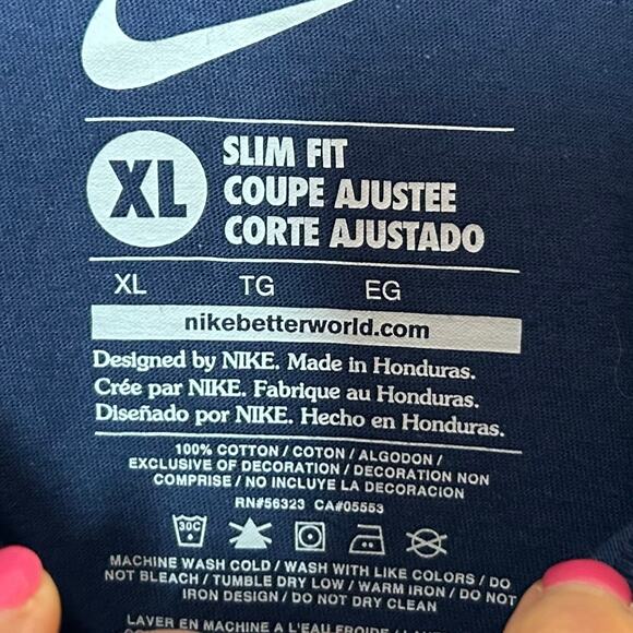 Nike Slim Fit Patriots T-Shirt Size XL Super Bowl XLIX Wicked Fourth New England - Picture 5 of 9